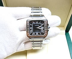 CARTIER SANTOS DE CARTIER 40x47x9MM SILVER BLACK AAA. AAA
