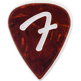 Медіатори Fender 351 Shape F-Grip Picks — Tortoise Shell 1.50 mm 3-Pack, фото 3