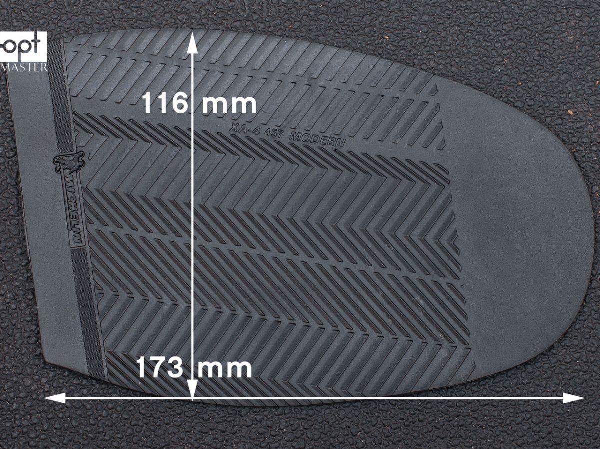 Гумова профілактика XA004 MODERN MICHELIN (Франція), р. 45-47, кол. чорний (black)