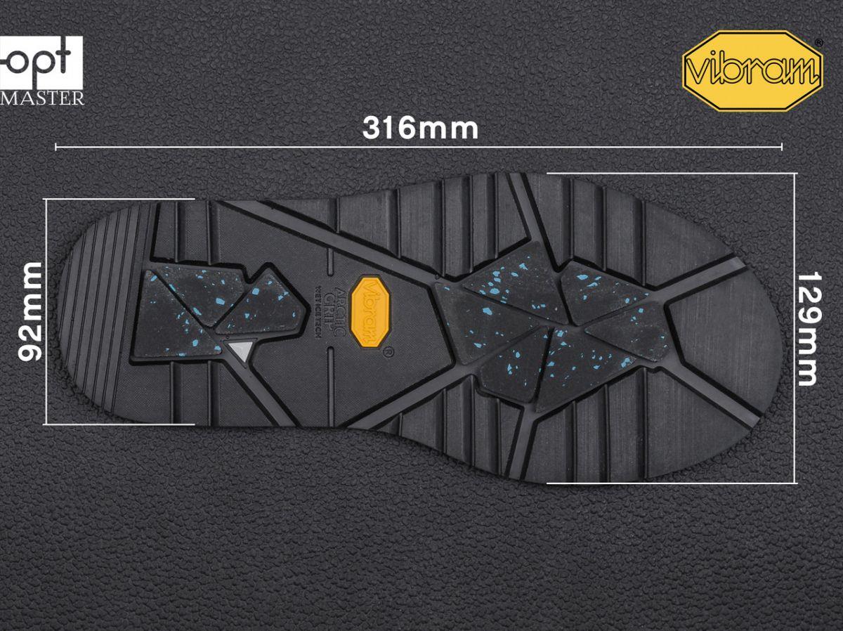SHEARLING (008AG), р. 45-46 (110), кол.чорний слід підошви Vibram, фото 1
