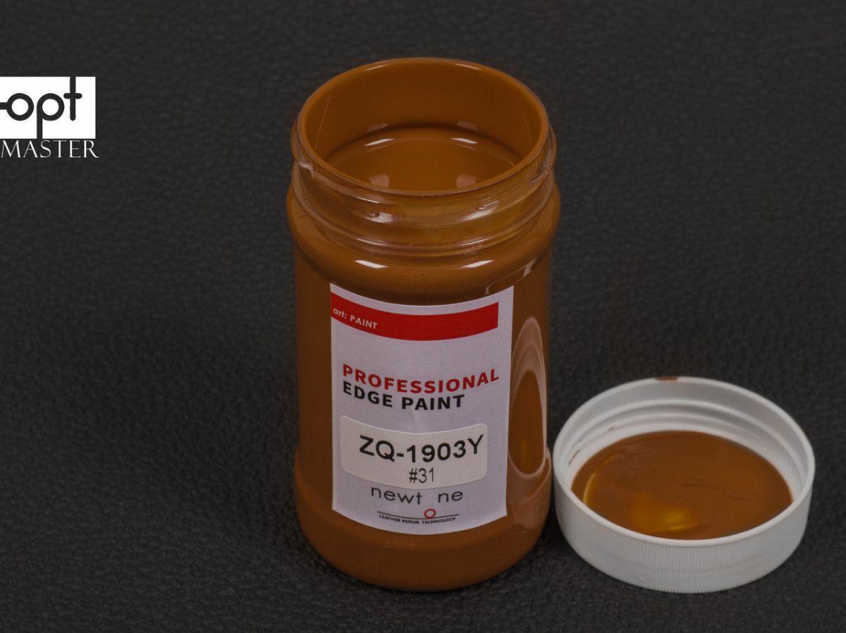 Фарба для урізу (торця) шкіри матова Newtone Edge Paint-OLD, кол. світло-коричневий №31, 200 г