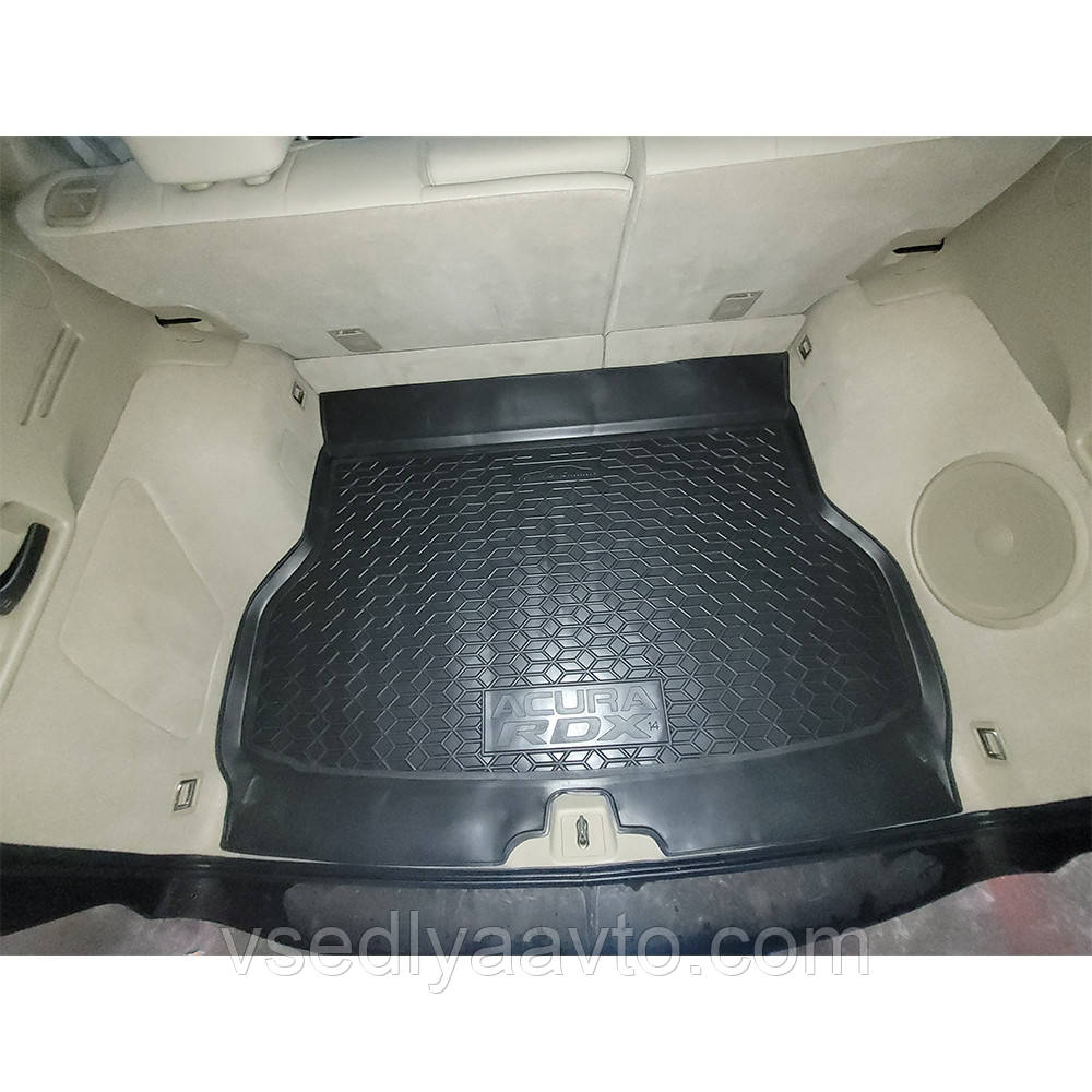 Килимок у багажник ACURA RDX з 2014- (AVTO-GUMM) пластик+гума, фото 1