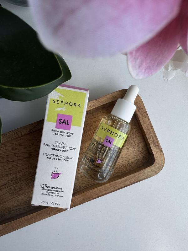 Сироватка проти плям із саліциловою кислотою для очищення шкіри sephora clarifying serum