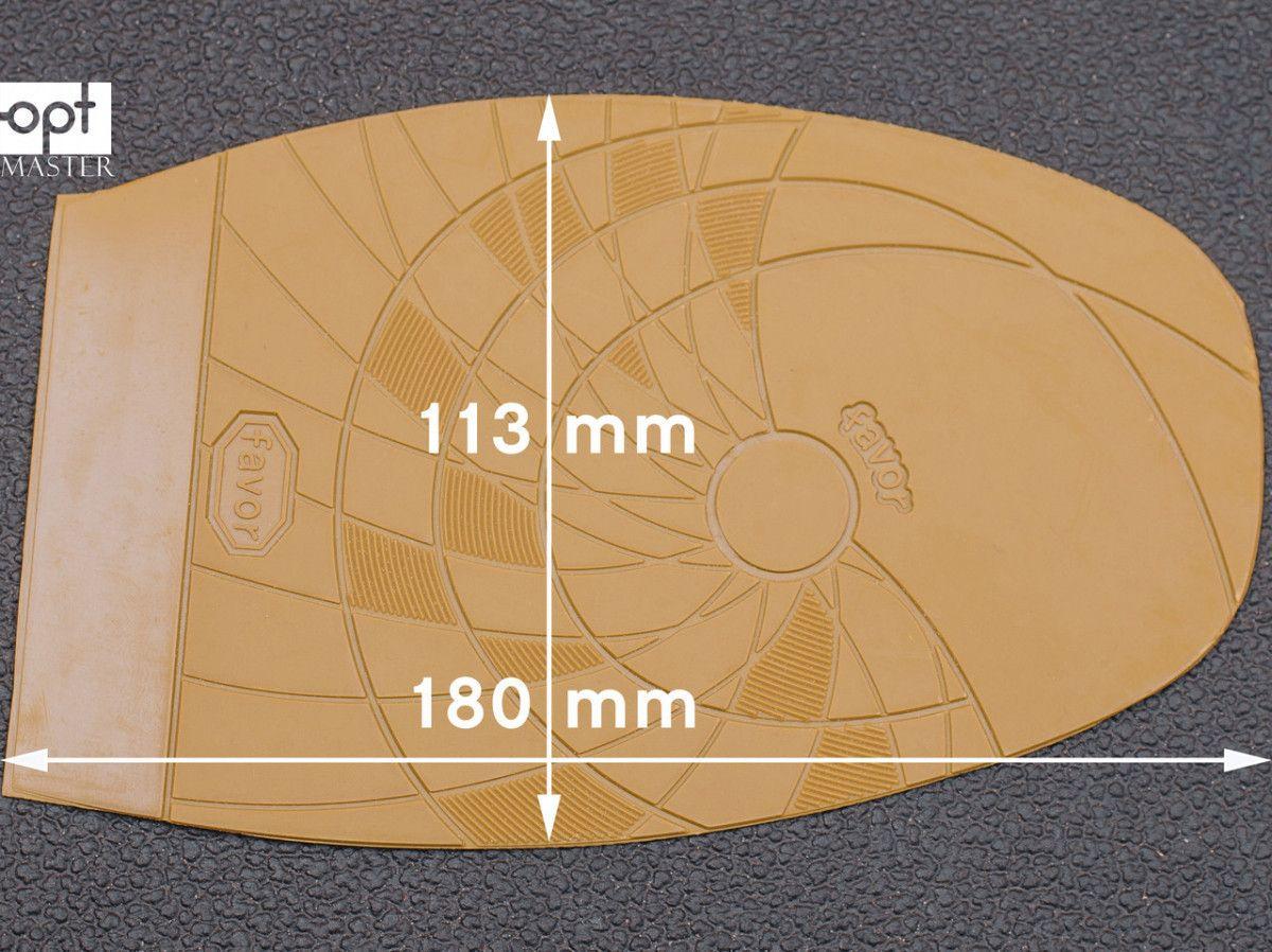Гумова профілактика FAVOR арт. S-023, т. 1.5 мм, р. середній, кол. хакі (05) light brown