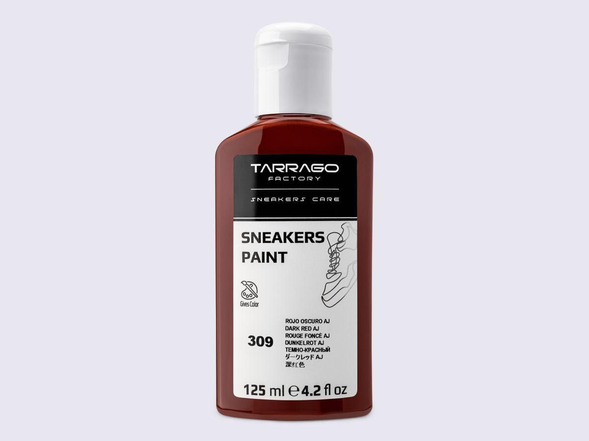 Фарба кол.темно-червоний для кросівок Tarrago Sneakers Paint, 125 мл TNC01 (309)