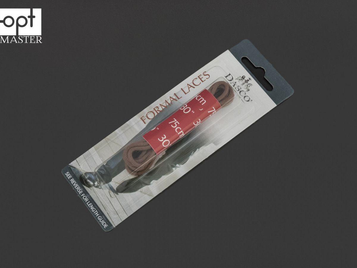 Шнурки круглі тонкі 75 см, DASCO Round Thin Laces А7235 Сіро-коричневий (112), фото 1