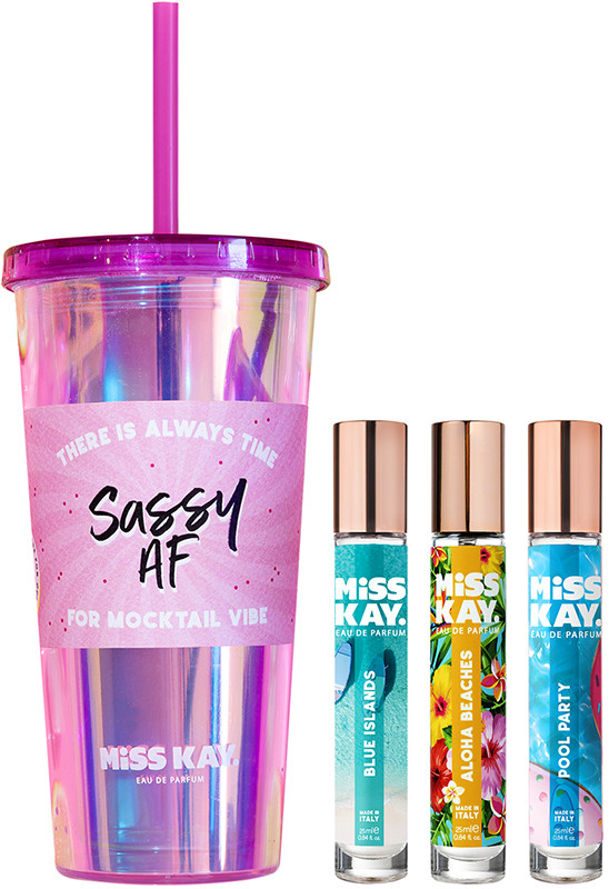 Набір парфумованої води Tumbler Cup Miss Kay, (25 мл/25 мл/25 мл)