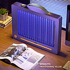 Антимоскітна акумуляторна інсектицидна лампа від комарів, Лампа пастка знищувач для комах, фото 6