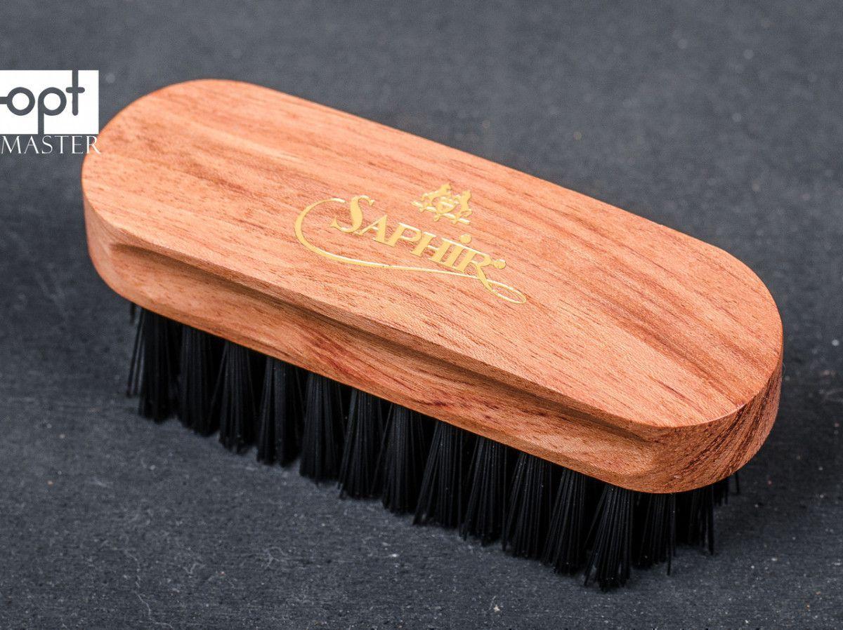 Щітка для замші та нубука Saphir Medaille d'or Polishing Brush, чорна щетина (2653007)