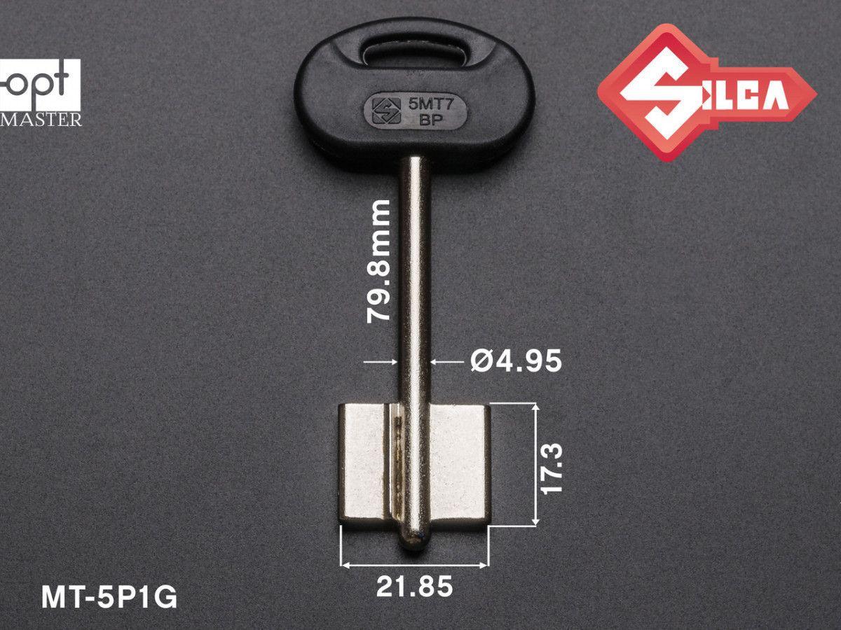 5MT7BP Silca заготовка ключа бородкова