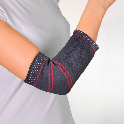 Бандаж на лікоть трикотажний, еластичний Orthopoint REF-709 компресійний налокітник двосторонній Розмір M