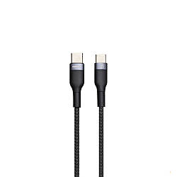 Кабель зарядки Remax RC-010 Sury 2 PD Type-C to Type-C 3A