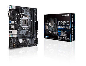 Нова материнська плата Asus Prime H310M-F R2.0 / Socket LGA1151 / USB 3.1, фото 4