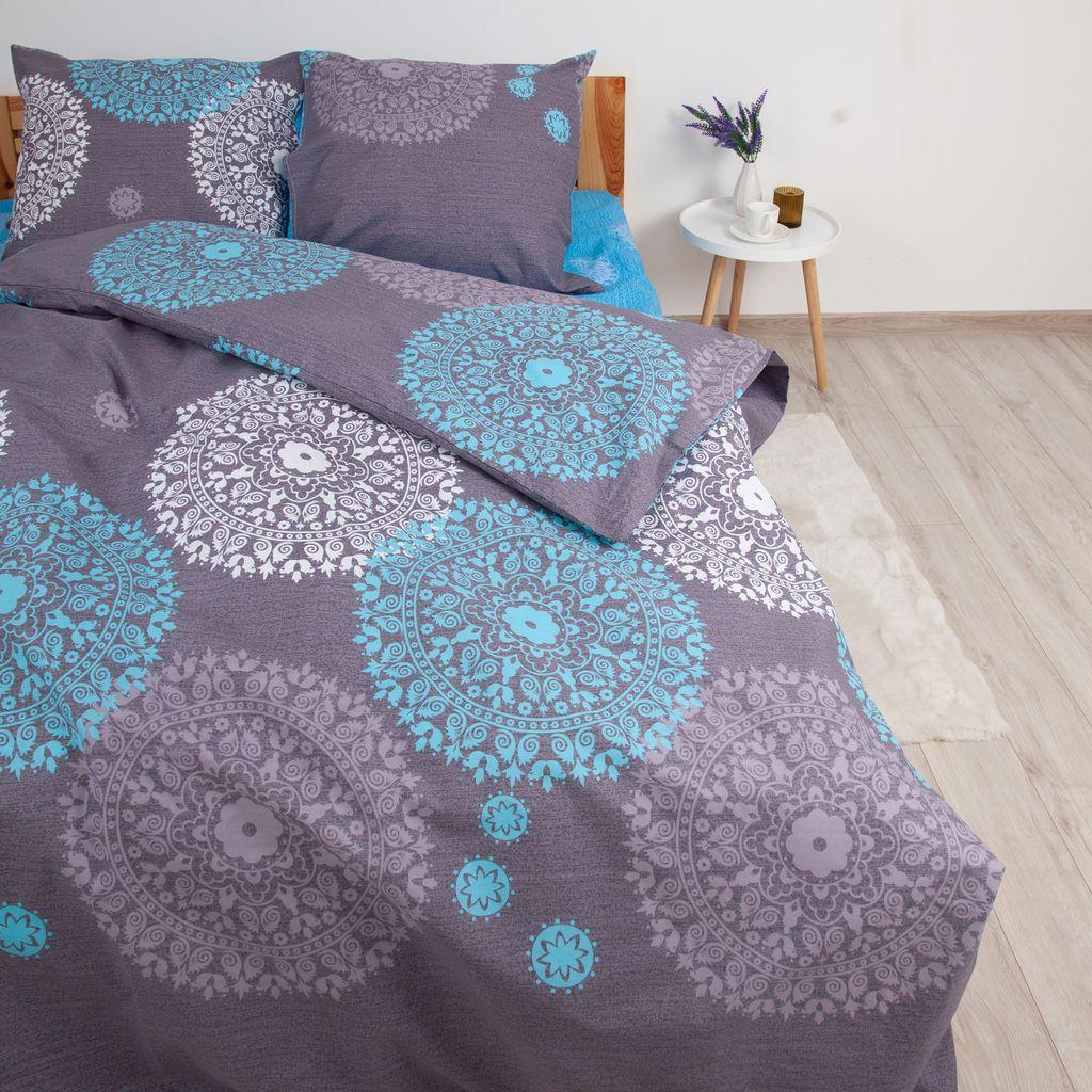 Комплект постільної білизни "Lanabelle Cotton Line" євро (упаковка економ) (Genova (4289))