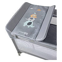 Ліжко-манеж дитяче FreeON  з другим ярусом Elephants, фото 5