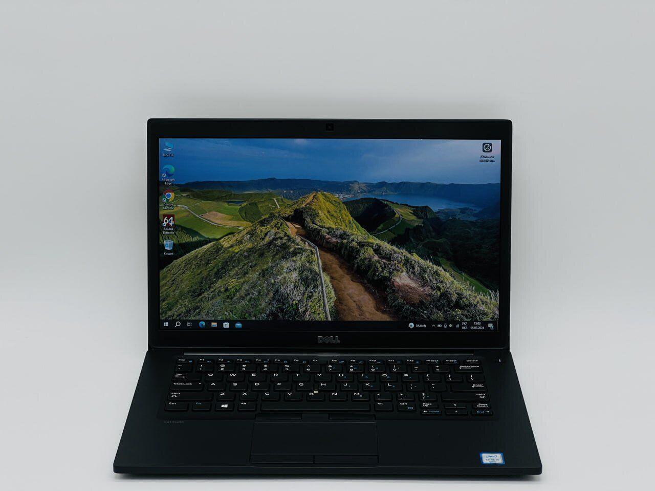 Б/в Ультрабук Dell Latitude 7480 14" 1366x768| Core i5-6300U| 16 GB RAM| 240 GB SSD| HD 520