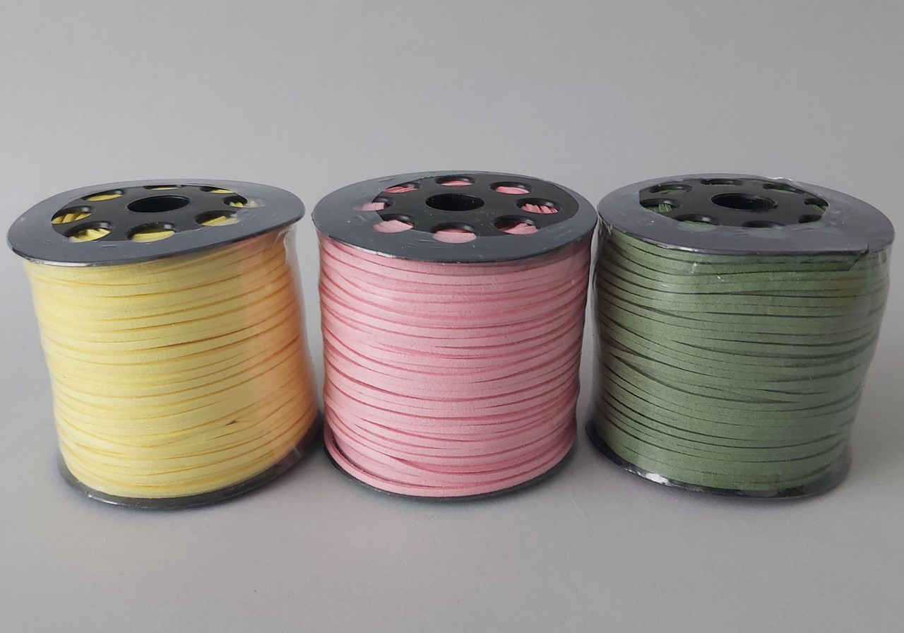 Шкіряний шнур 0,3 см/100ярд/91,44м