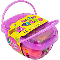 Тісто для ліплення в кошику 15 кольорів