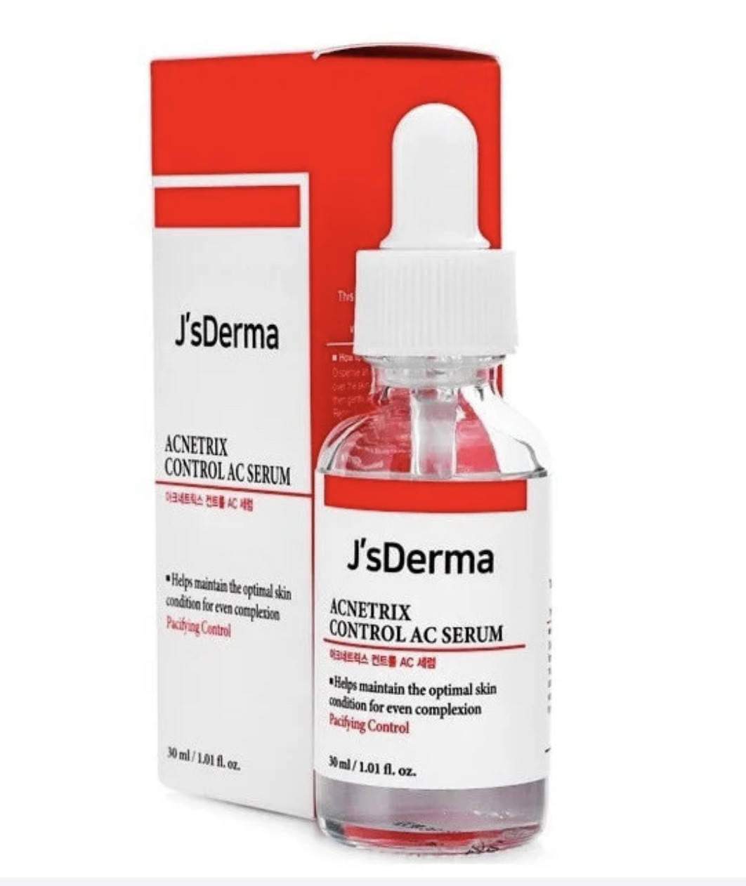 

Сыворотка для проблемной кожи JsDerma Acnetrix Control Ac Serum 30 ml
