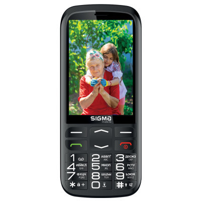 Мобільний телефон Sigma Comfort 50 Optima Type-C Black 4827798122310 smart