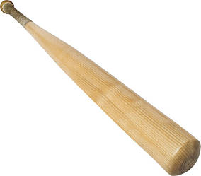 Бита бейсбольна дерев'яна 30 дюймів (76 см)