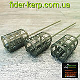 🇺🇦 Рибальська годівниця 2 в 1 "Frame - feeder Long", вага 50 грамів (колір хакі) 🇺🇦, фото 5