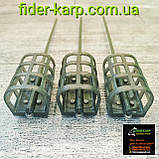 🇺🇦 Рибальська годівниця 2 в 1 "Frame - feeder Long", вага 50 грамів (колір хакі) 🇺🇦, фото 8