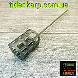 🇺🇦 Рибальська годівниця 2 в 1 "Frame - feeder Long", вага 50 грамів (колір хакі) 🇺🇦, фото 7