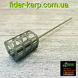 🇺🇦 Рибальська годівниця 2 в 1 "Frame - feeder Long", вага 50 грамів (колір хакі) 🇺🇦, фото 9