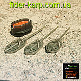 Рибальська годівниця "Arc Flat Method-long" , вага 70 граммів., фото 3