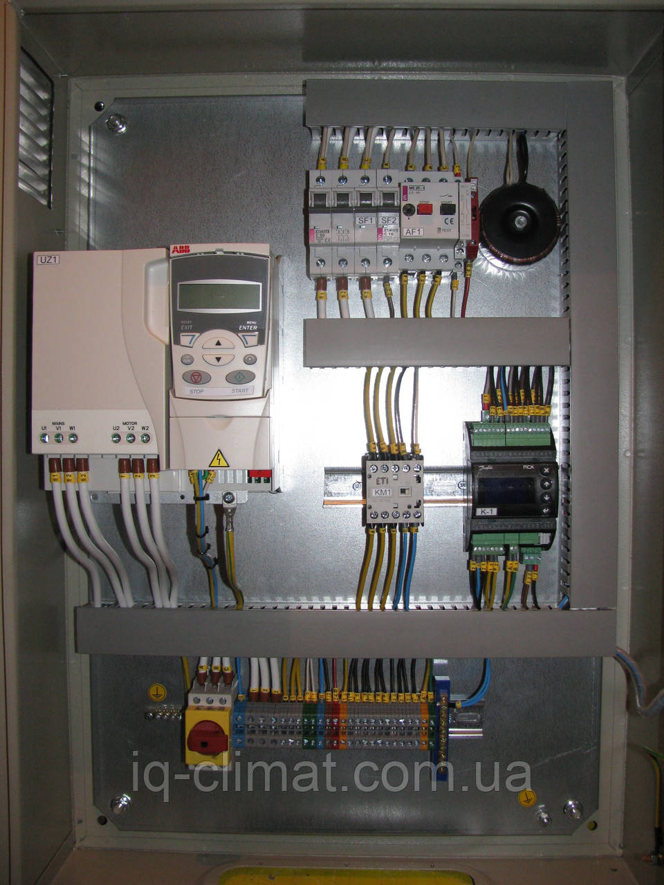 Автоматика приточно-вытяжной системы вентиляции с электрическим нагревателем и роторным рекуператором - фото 3 - id-p614434506