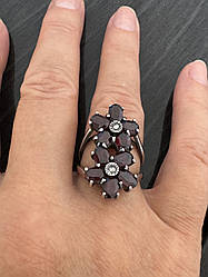 Кільце "Гранатові квіти"