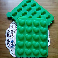 Форма силіконова для кейк-попсів Сердечка