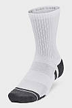 Шкарпетки UA Performance Cotton 3p Mid білий Уни LG, фото 3