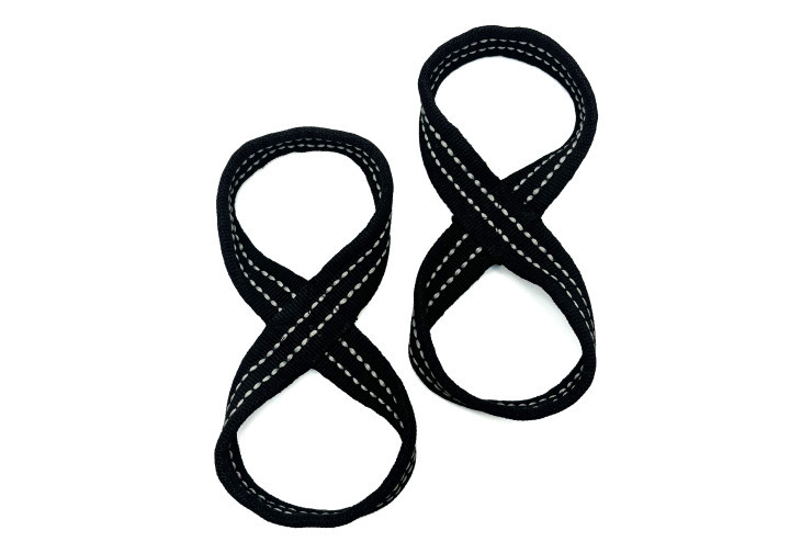 Лямки атлетичні EasyFit Infinity для станової тяги (вісімки, розмір XL)
