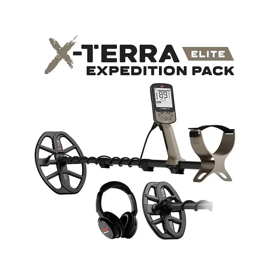 Металошукач Minelab X-Terra Elite Expedition-Pack – Новинка. Мультичастота: 5-40кГц.