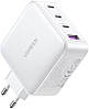 Мережевий зарядний пристрій Ugreen USB-A+3xUSB-C 100 Вт GaN Tech Fast Wall Charger EU White (CD226), фото 3