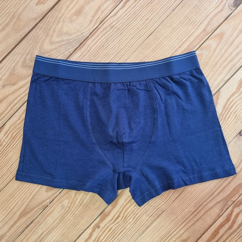 Чоловічі труси-боксери, розмір S, колір синій