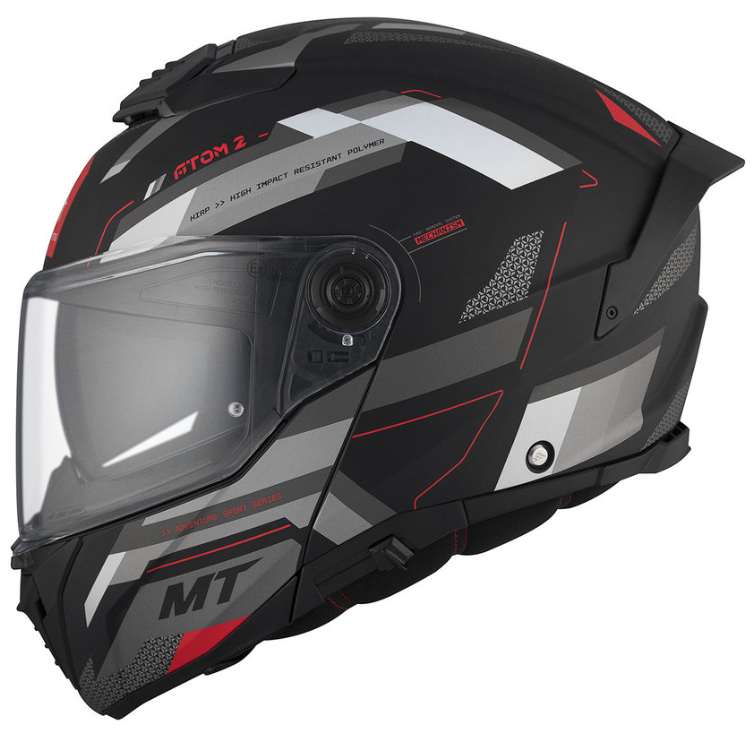 Мотошолом MT ATOM 2 SV BAST D5 Matt S, фото 1