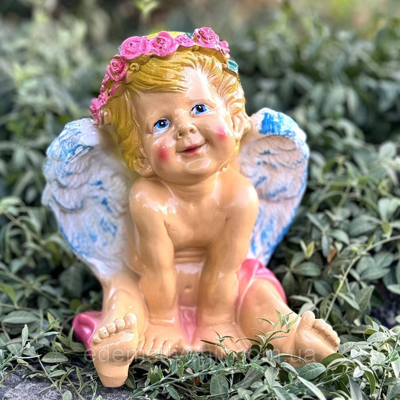 Садова фігура Купідон пустун, фото 1