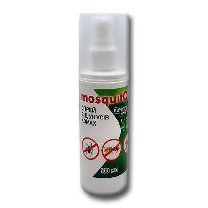 Спрей «MosquitOFF» 100 мл (від комарів і кліщів), фото 1