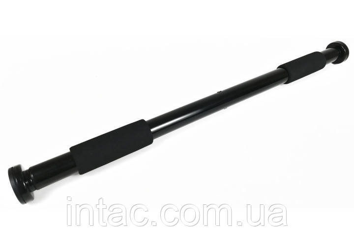 Розсувний розпірний турнік EasyFit 83-130 см Чорний
