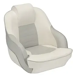 Сидіння для яхти катера RYE Comfort сіро-біле HM40-10510