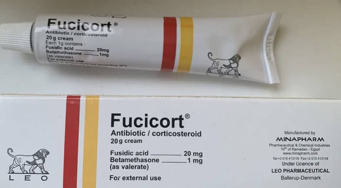 Fucicort krem 30 g , Фуцикорт крем антибіотик 30 грам, ЄГИПЕТ (ID ...