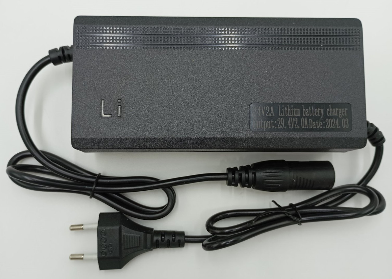 Зарядний пристрій для літієвих АКБ Instrade 24 V 2 A XLR (29,4V)
