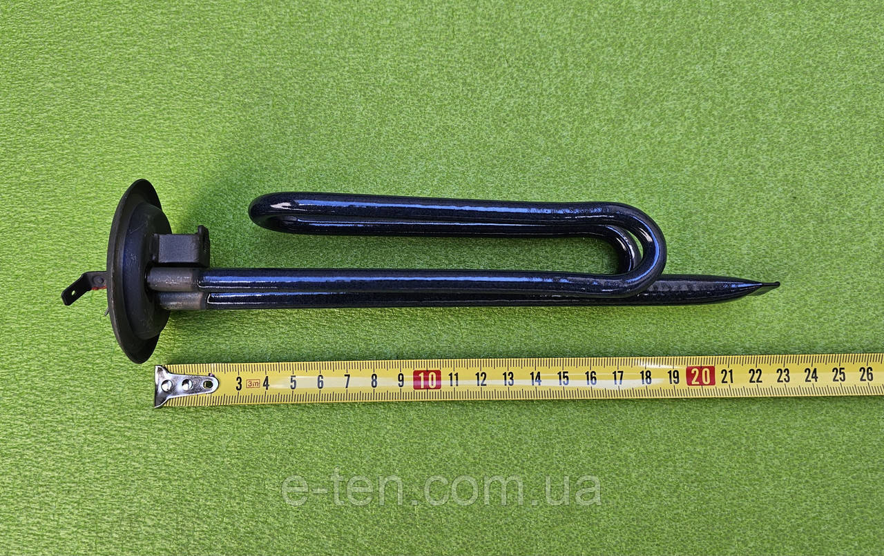 Тен оригінальний бойлера Thermex 1500W (НЕРЖАВІЙКА з ЕМАЛЕВИМ покриттям) / фланець Ø63мм / трубка під терморегулятор