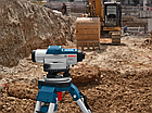 Оптичний нівелір Bosch Professional GOL 26 D у кейсі зі штативом BT 160, рейкою GR 500, фото 8