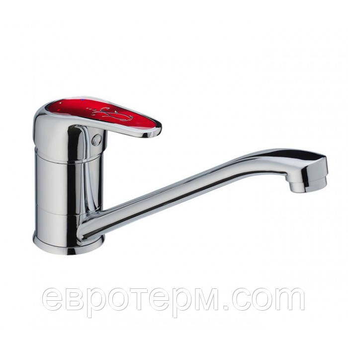 Змішувачі для кухні Haiba Magic 004 Red 25 см шпилька кріплення
