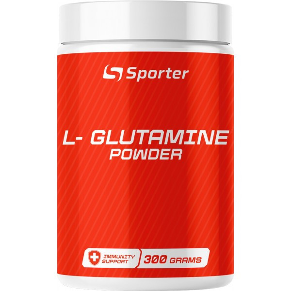 Глутамин Sporter L - Glutamine - 300 г, фото 1
