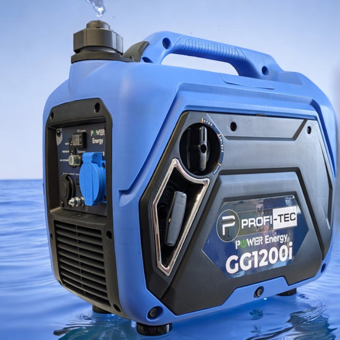 Інверторний бензиновий генератор PROFI-TEC GG1200i (1200 Вт)